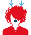 Xmas Head Red